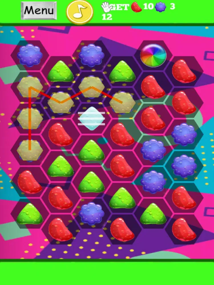 Zrzuty ekranu Jam Bubble Collection - Yummy Honey iPad 