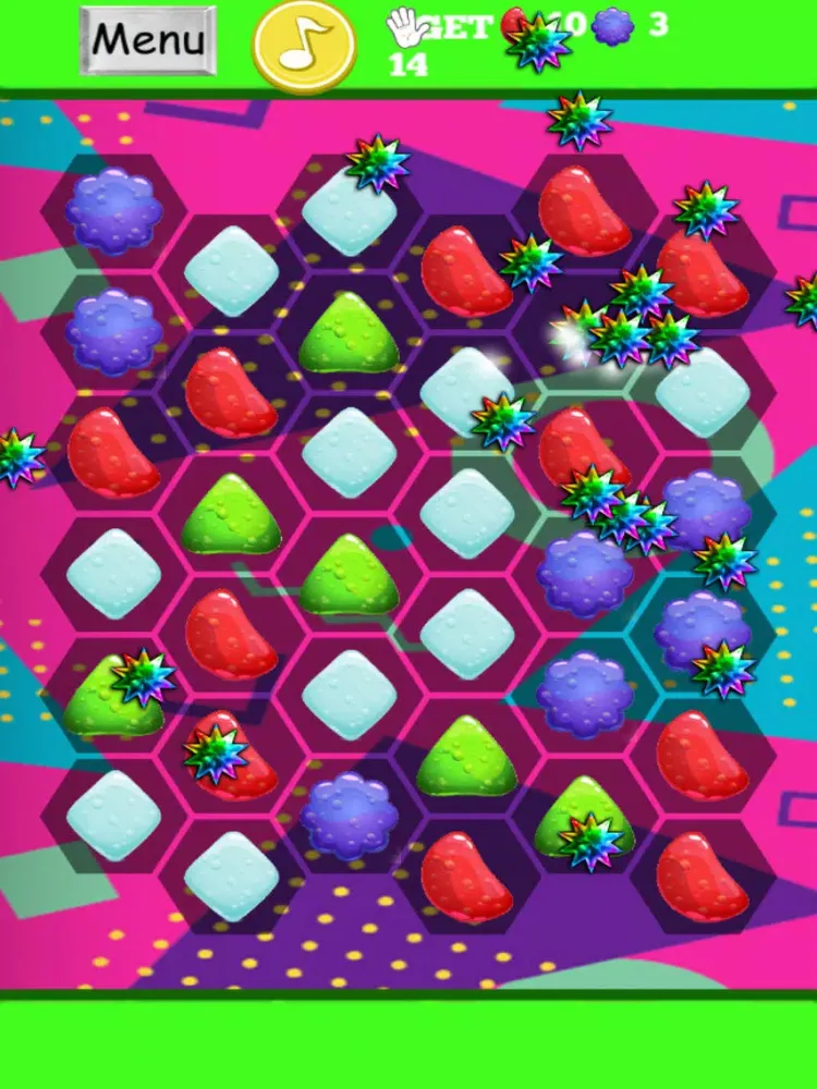 Zrzuty ekranu Jam Bubble Collection - Yummy Honey iPad 