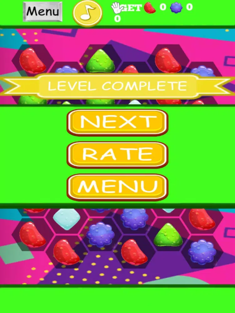 Zrzuty ekranu Jam Bubble Collection - Yummy Honey iPad 