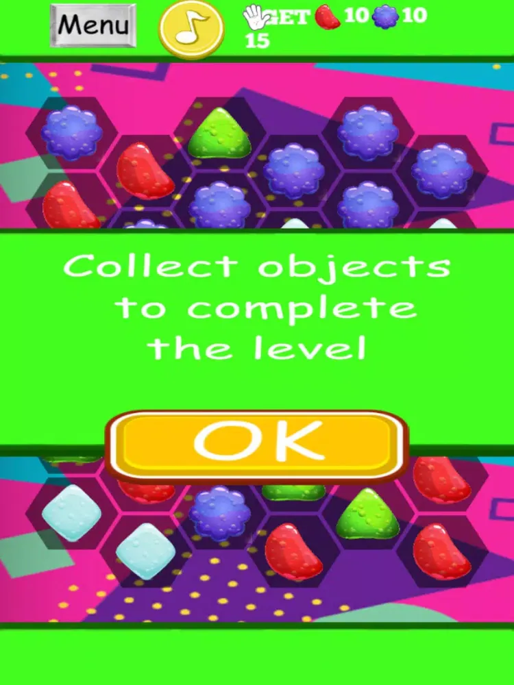 Zrzuty ekranu Jam Bubble Collection - Yummy Honey iPad 
