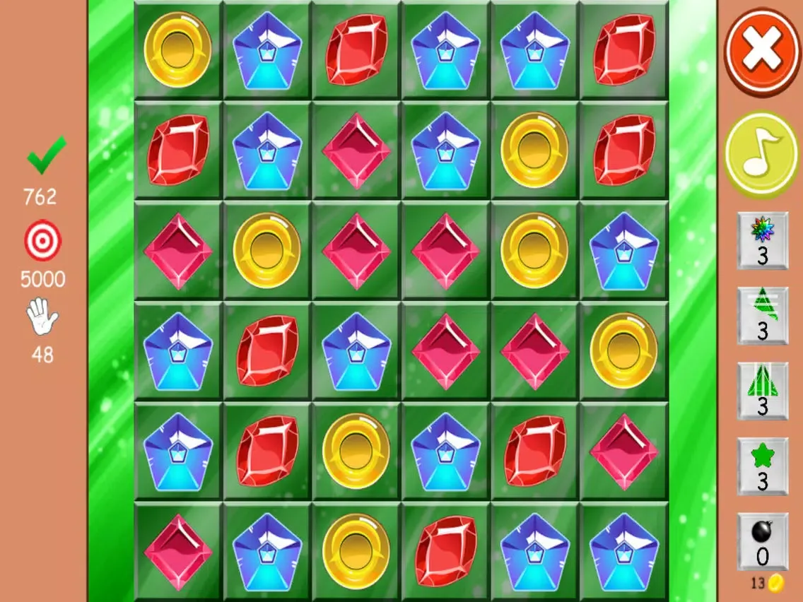 Mystic Gemstone - Primal Target iPad 应用截图