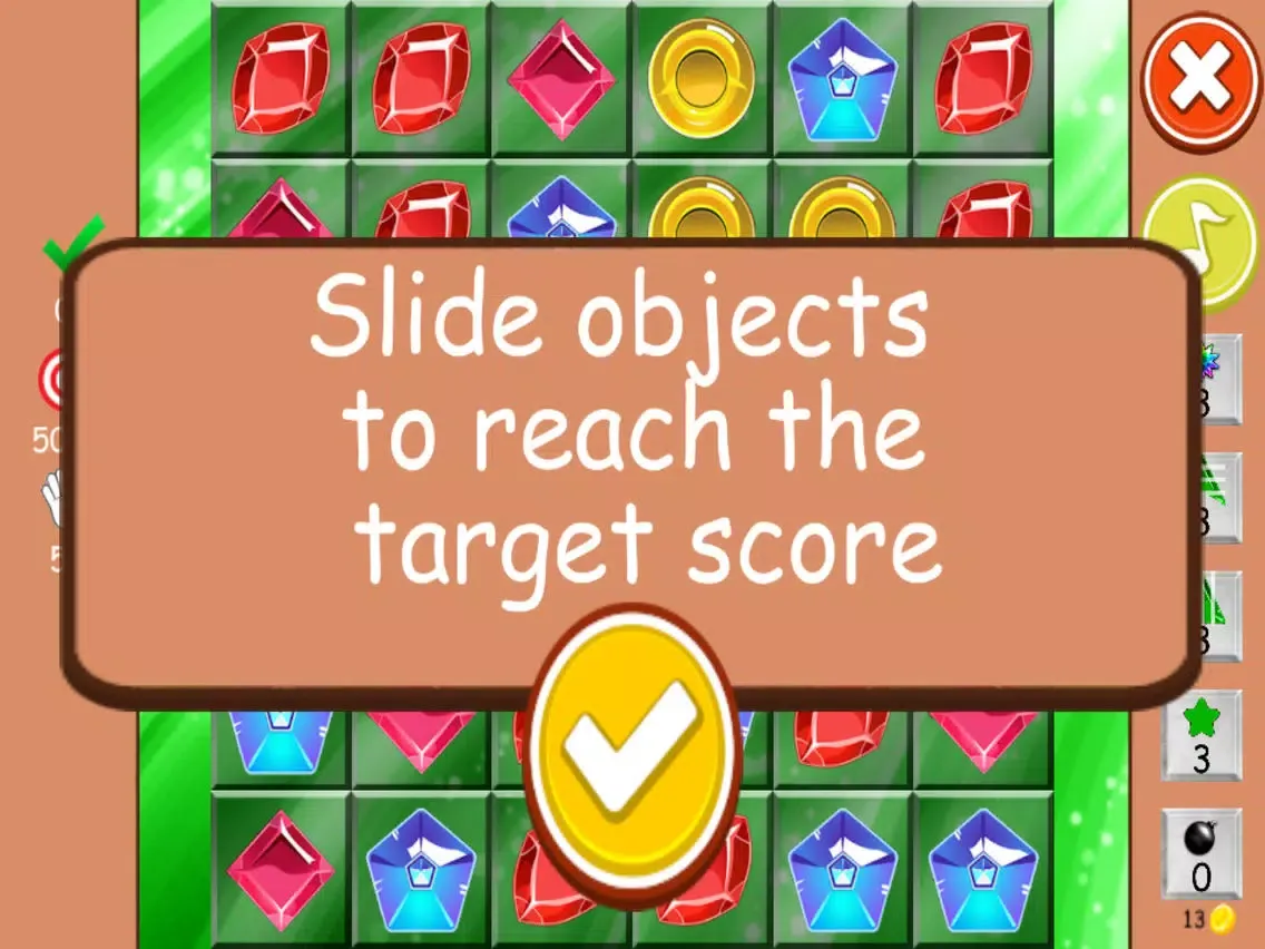Mystic Gemstone - Primal Target iPad 应用截图