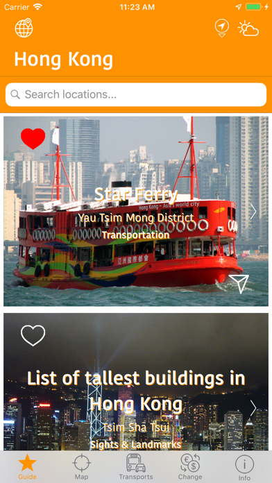 Ảnh chụp màn hình của Hong Kong Map and Travel Guide