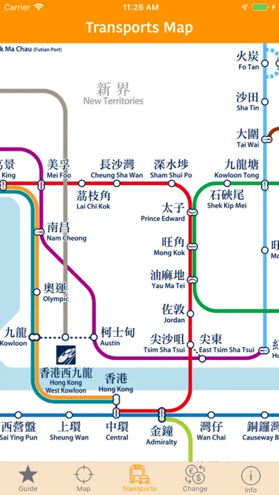 تصاویر Hong Kong Map and Travel Guide