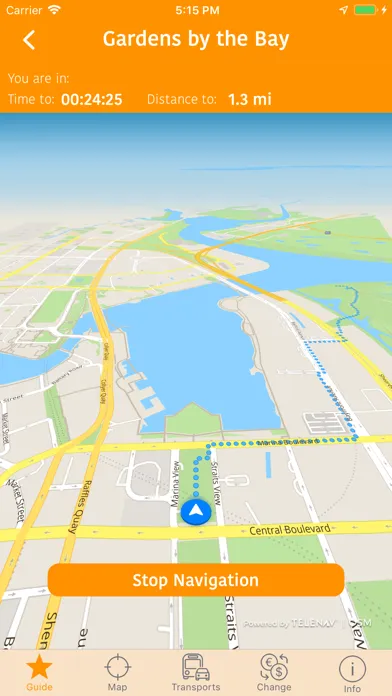 Captures d'écran de Singapore Map and Travel Guide