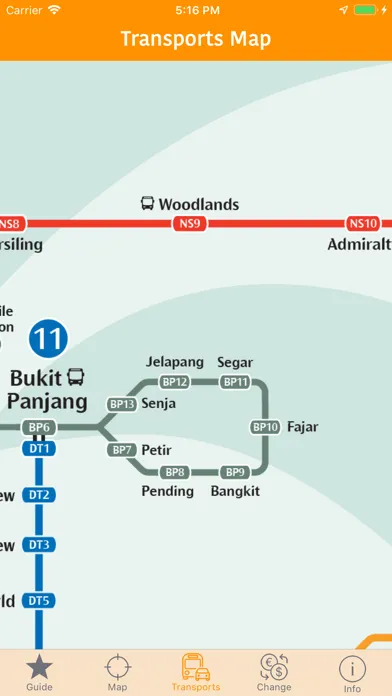 Captures d'écran de Singapore Map and Travel Guide