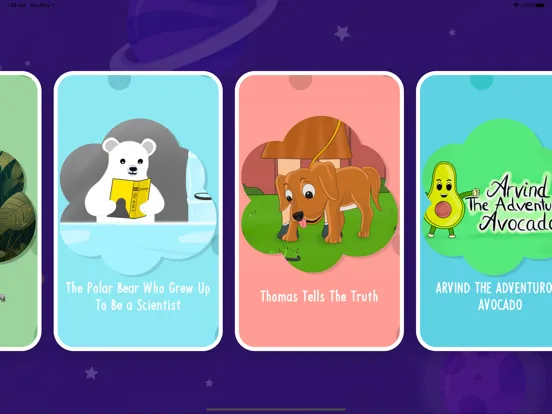 Fables－Kids Bedtime Stories iPad  Screenshots