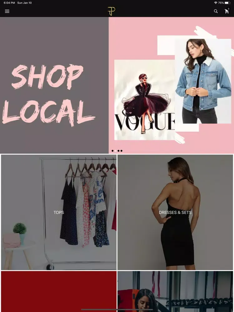 Capturas de tela do Fab Pink Collection iPad 
