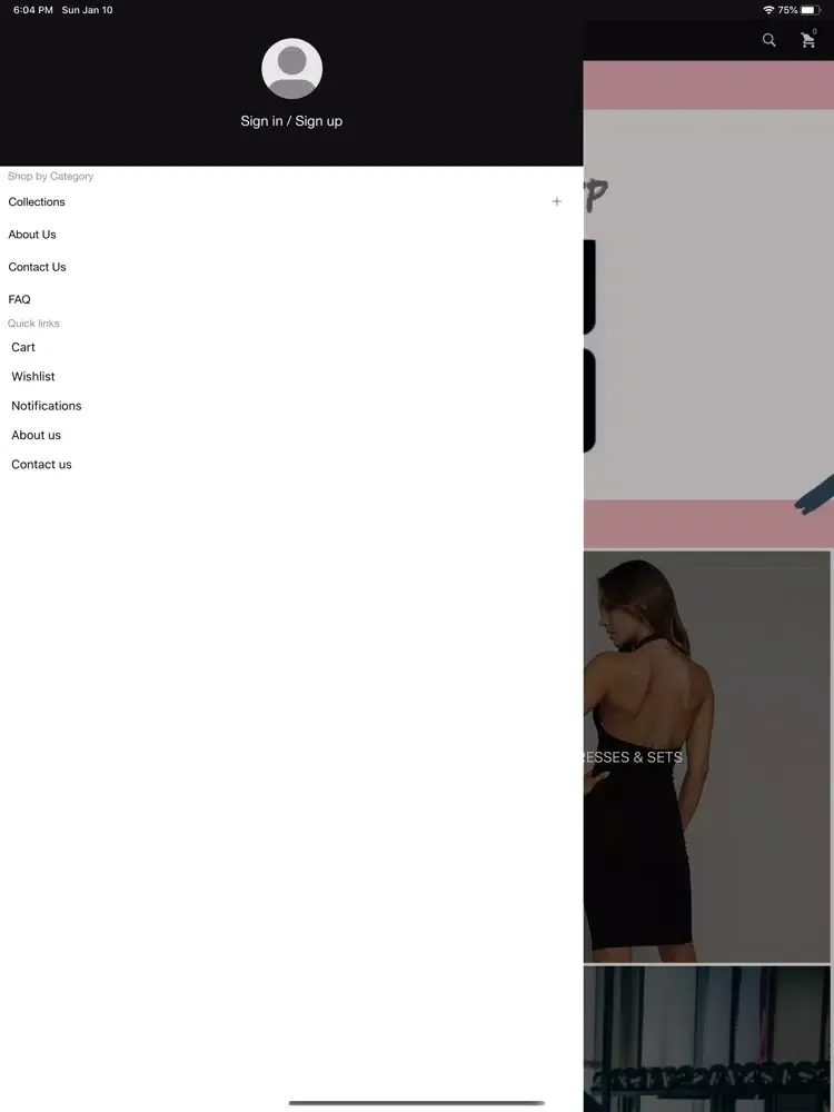 Capturas de tela do Fab Pink Collection iPad 