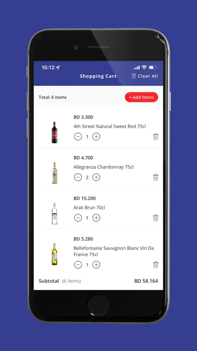 Ảnh chụp màn hình của NHSC Online Shop