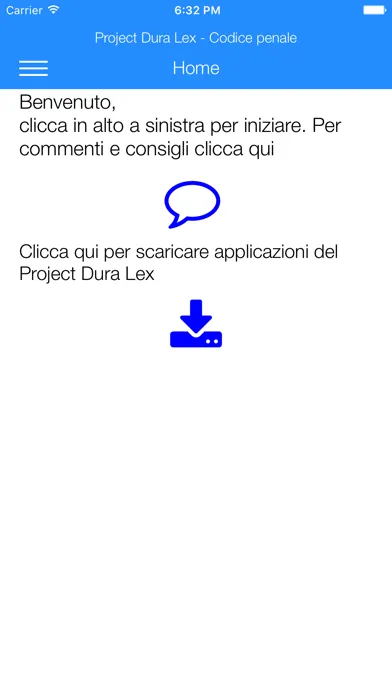Tangkapan layar Codice Penale - ProjectDuraLex