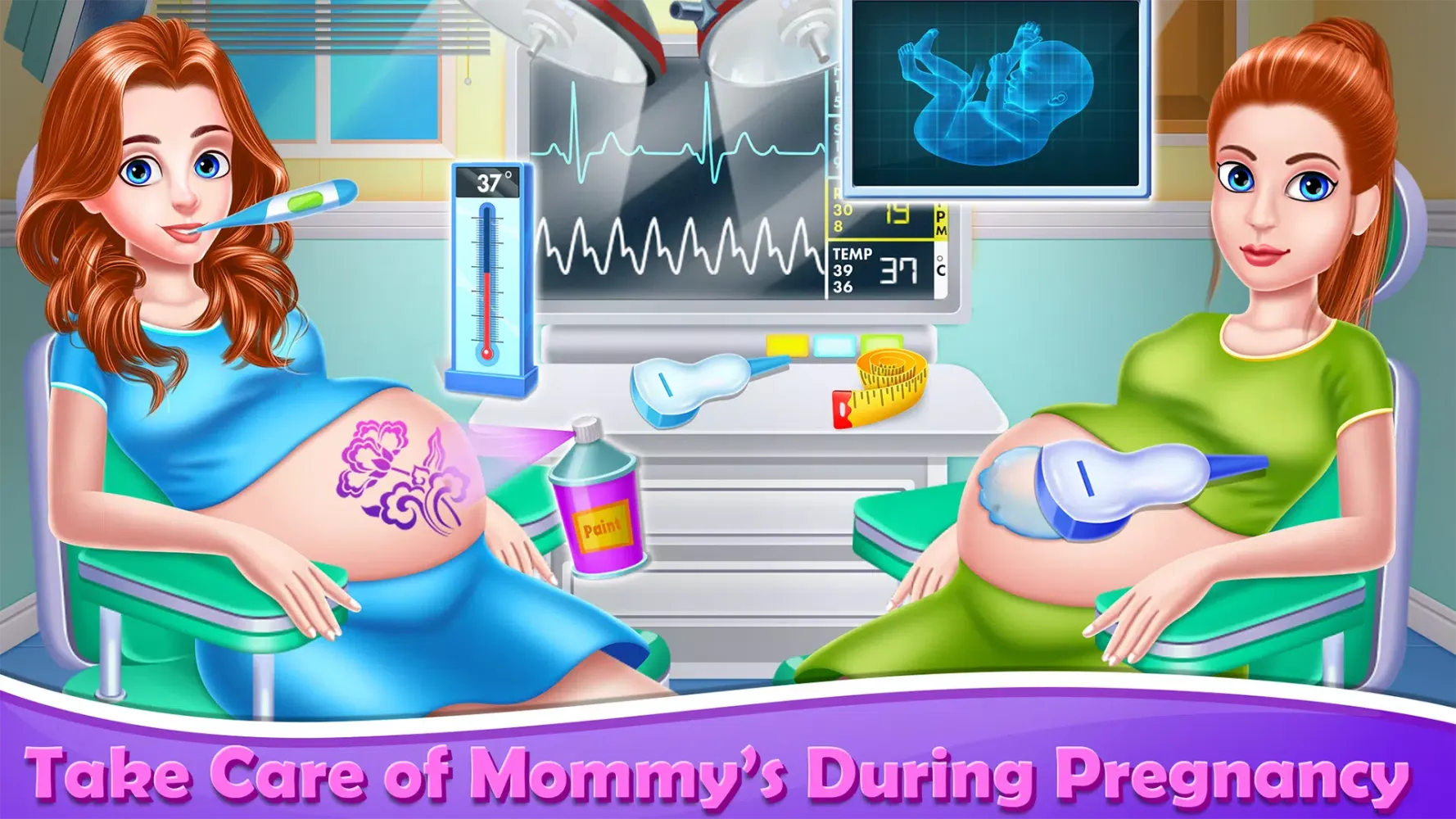 Mommy BFFs Pregnancy Game Screenshots