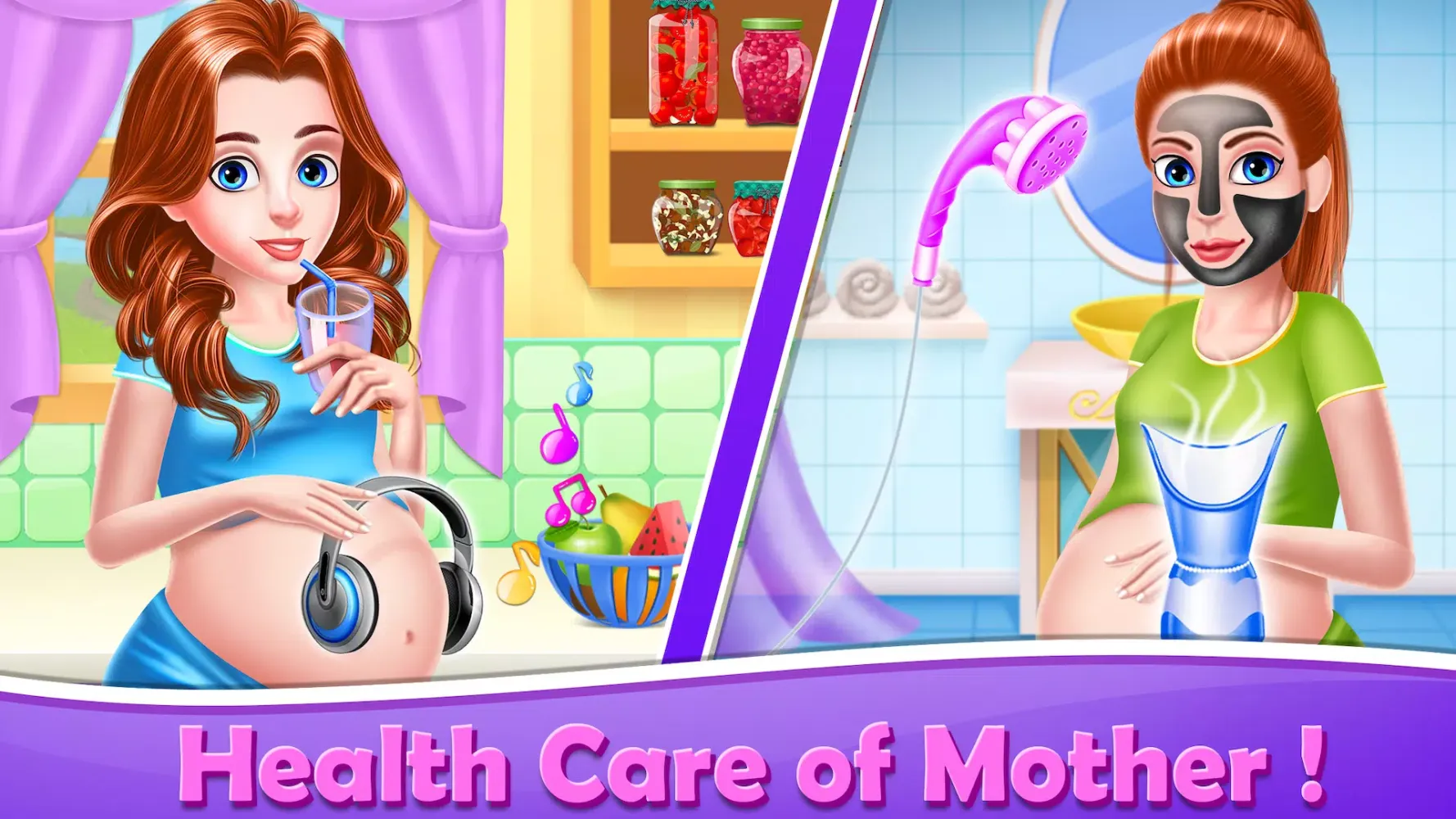 Mommy BFFs Pregnancy Game Screenshots