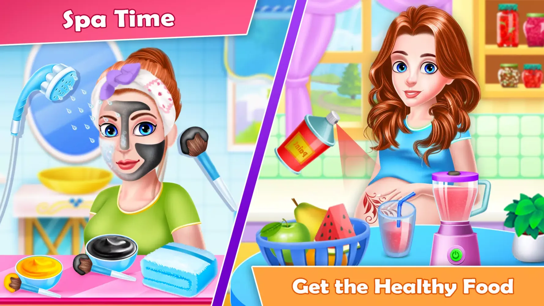 Mommy BFFs Pregnancy Game Screenshots