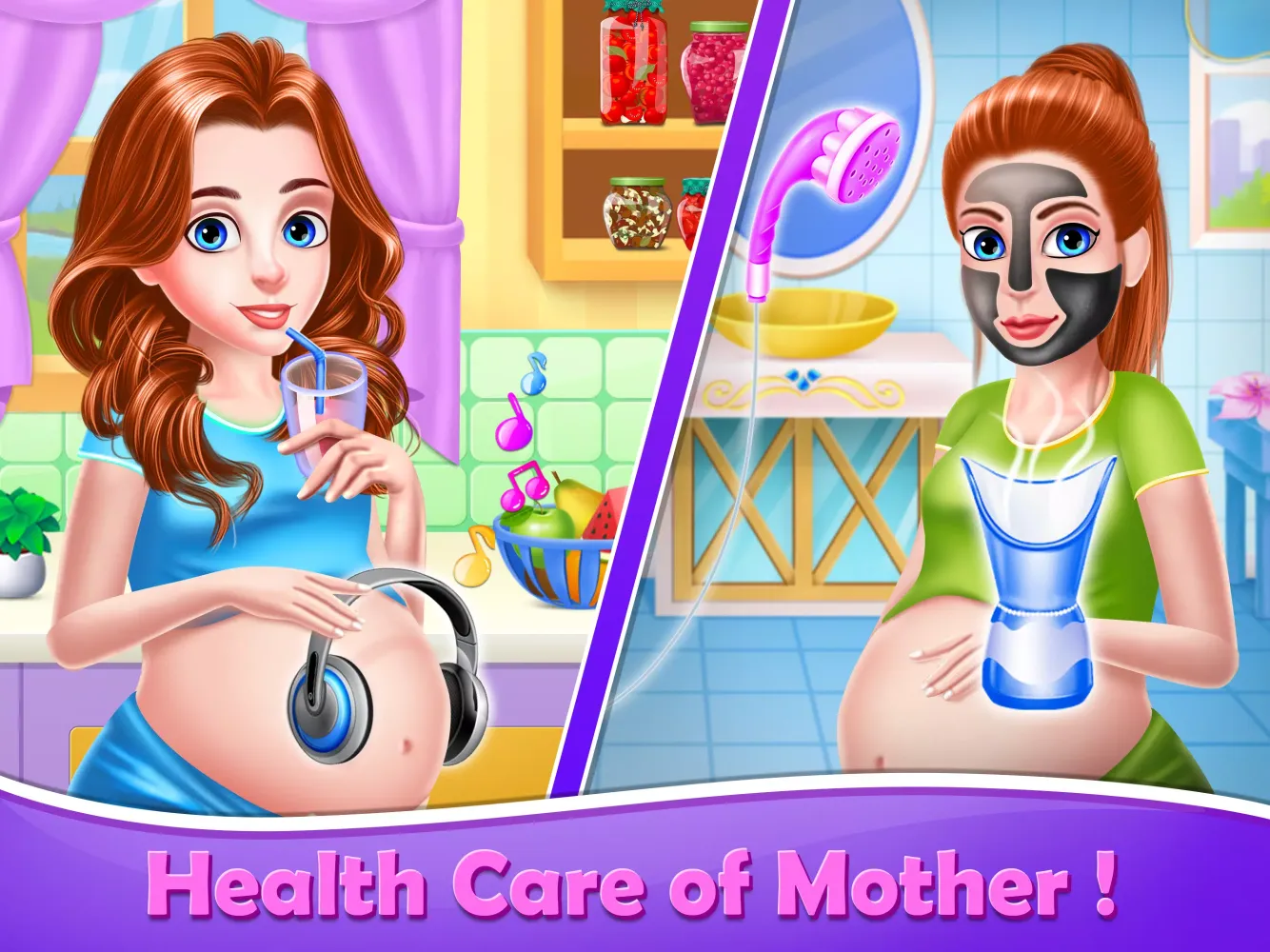 Mommy BFFs Pregnancy Game Screenshots