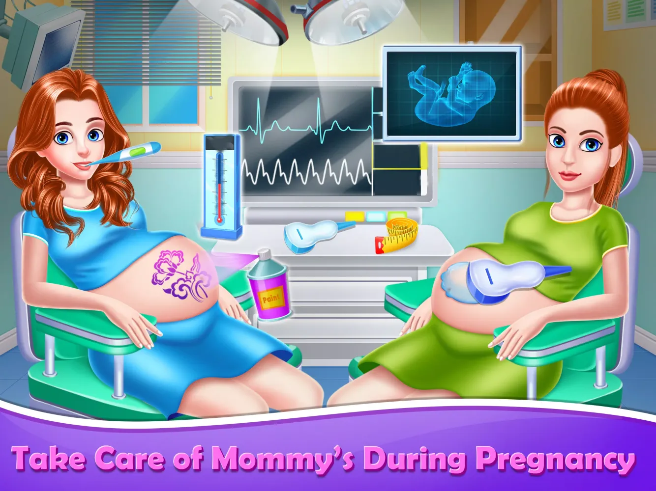 Mommy BFFs Pregnancy Game Screenshots
