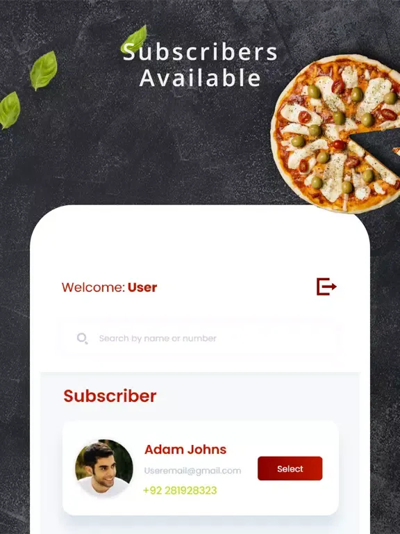 ภาพหน้าจอของ Subscribe Store Merchant iPad 