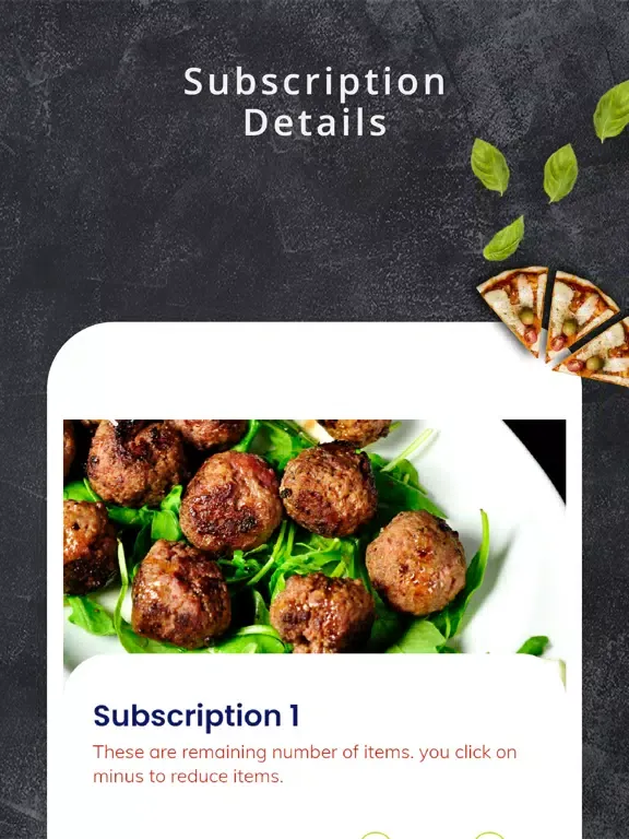 ภาพหน้าจอของ Subscribe Store Merchant iPad 