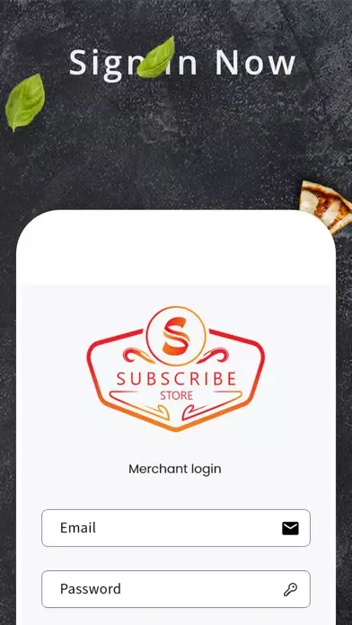 ภาพหน้าจอของ Subscribe Store Merchant
