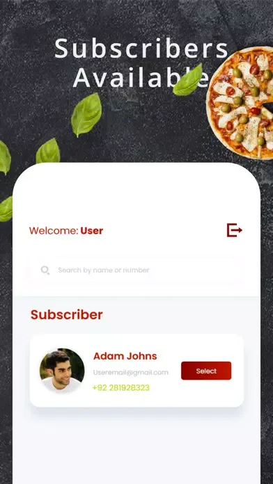 ภาพหน้าจอของ Subscribe Store Merchant