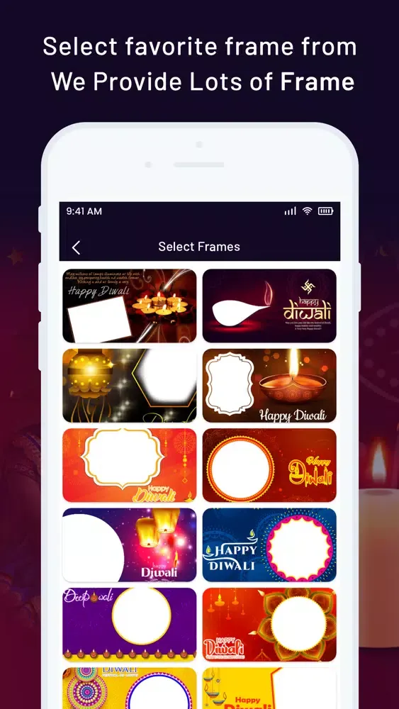 Capturas de pantalla de Diwali Photo Editor Frame