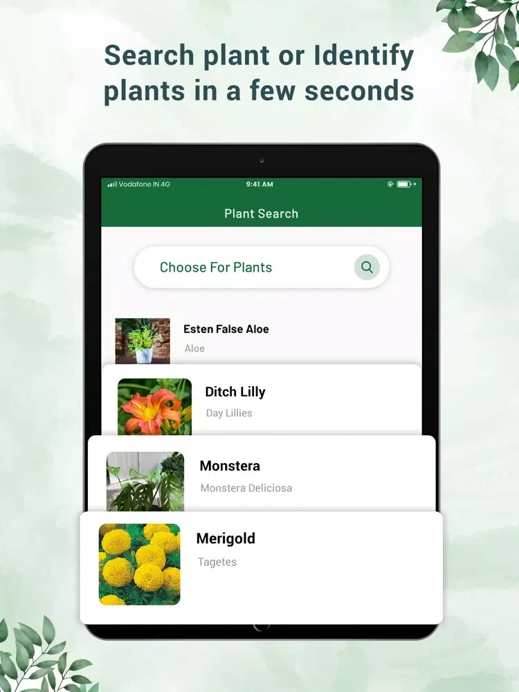 Plant Identifier - Plant ID iPad  स्क्रीनशॉट