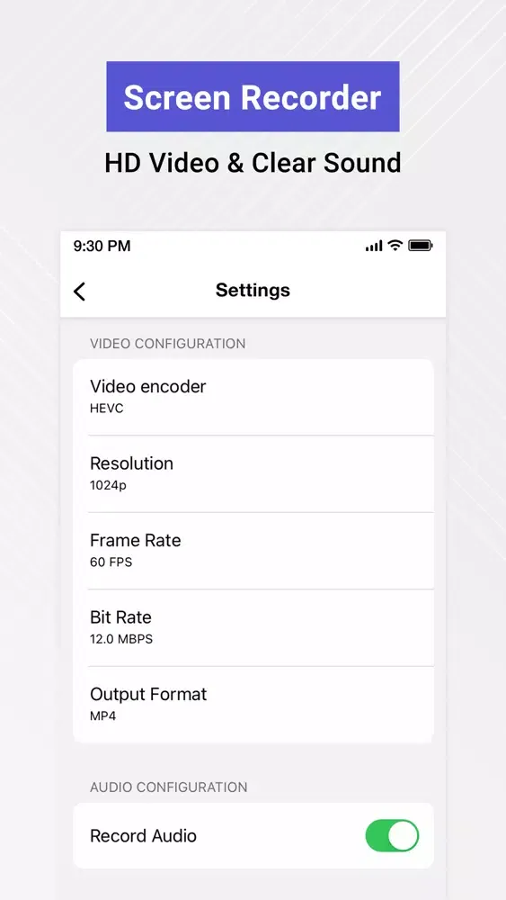 Zrzuty ekranu Screen Recorder-Screen Capture