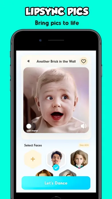 Ảnh chụp màn hình của FunMe: AI Face Photo Animator