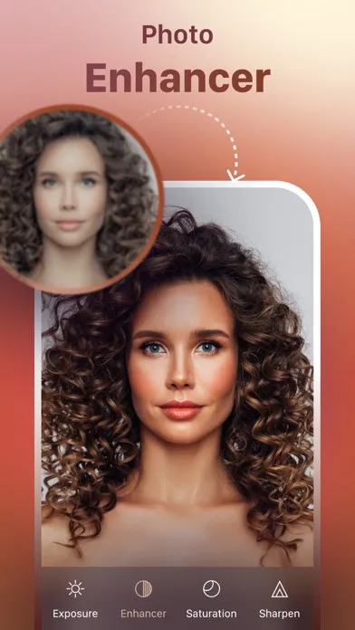 تصاویر Retouch & Face editor - FaceAI