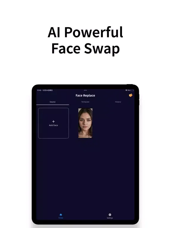 Face AI:Face Swap iPad  Screenshots