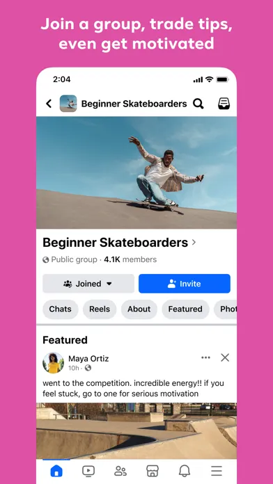 Facebook Screenshots