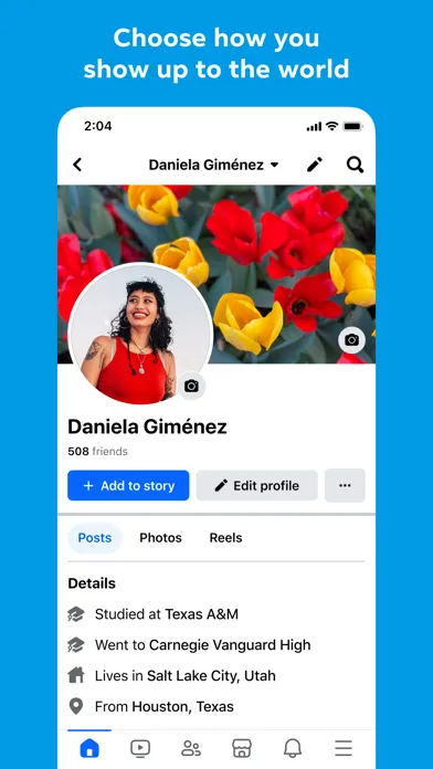 Facebook Screenshots