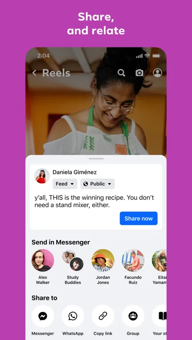 Facebook Screenshots