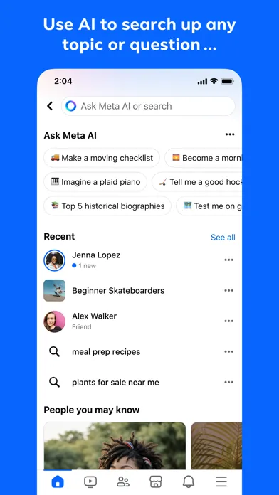 Facebook Screenshots