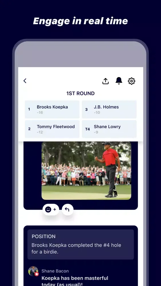 Venue: Live Sports Companion Screenshots