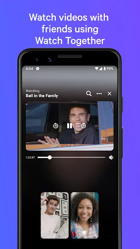 ภาพหน้าจอของ Messenger