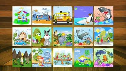 Zrzuty ekranu jigsaw puzzle cartoon free game