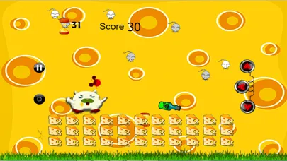 cat mouse cheese protect kids game Ekran Görüntüleri