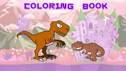 dinosaur coloring pages Screenshots