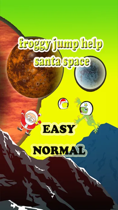 Скриншоты froggy jump help santa space