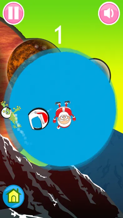 Скриншоты froggy jump help santa space