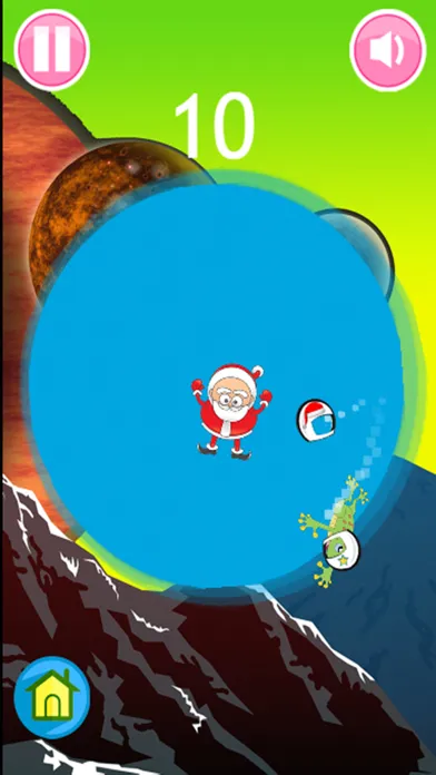 Скриншоты froggy jump help santa space