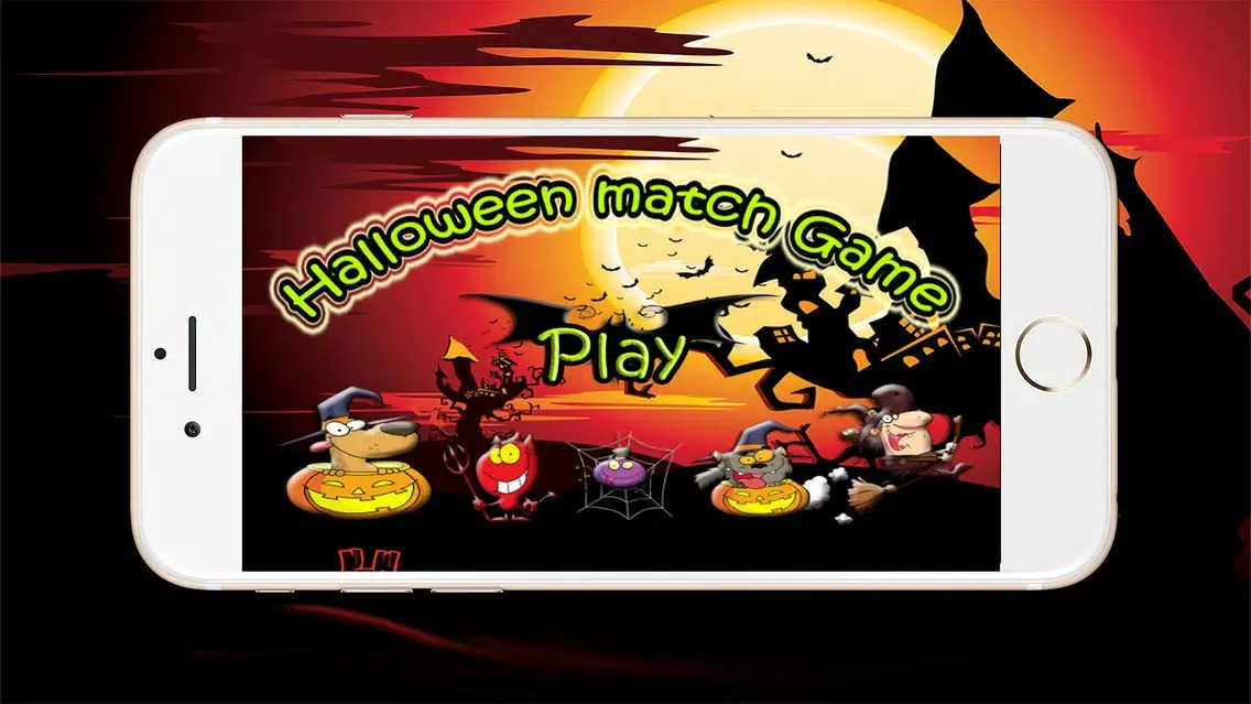 Capturas de pantalla de halloween kids puzzle matching games