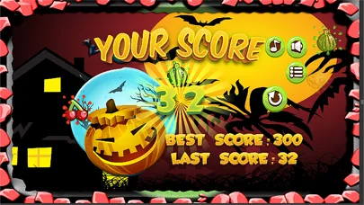 Tangkapan layar jack pumkin halloween fruits game