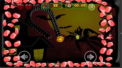 Tangkapan layar jack pumkin halloween fruits game