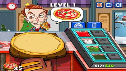 Pizza game kids cooking shop free app Screenshots