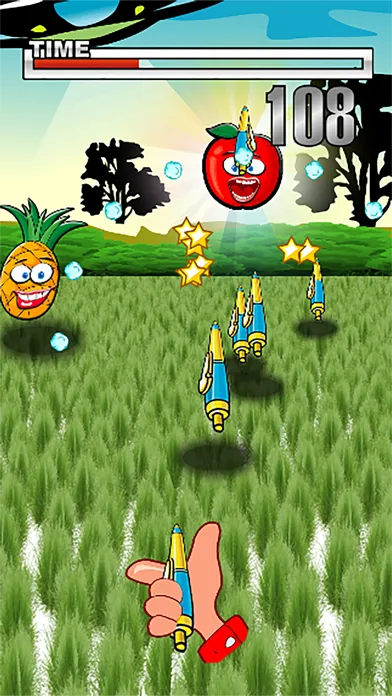Capturas de tela do ppap game challenge pen pineapple new version