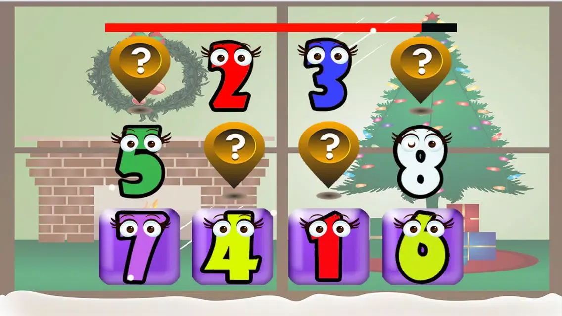 Tangkapan layar christmas counting 123-learn preschool addition math