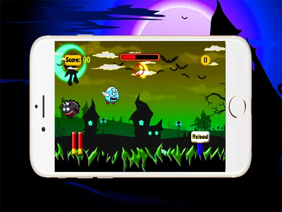 Capturas de tela do halloween fun for kids shooting game iPad 