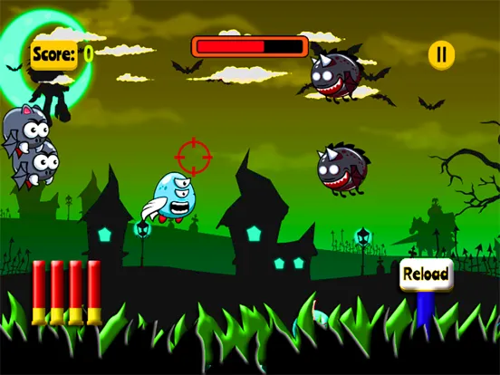 Capturas de tela do halloween fun for kids shooting game iPad 